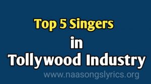 Tollywood top 5 singers